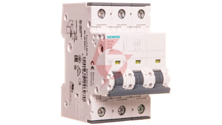 Wyłącznik nadprądowy 3P C 10A 6kA AC SENTRON 5SY6310-7