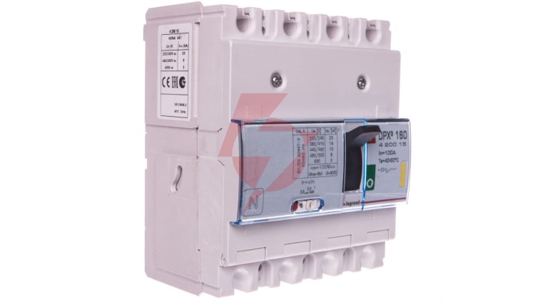 Wyłącznik mocy 4P 100A 16kA DPX3 160 420015
