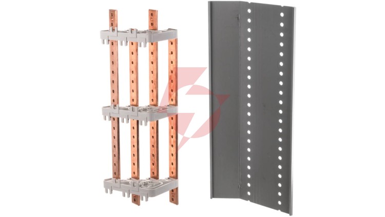 Blok rozdzielczy 400A 3 podstawy 16xM6 + 1xM8 BRS 4-400 R33RA-03010000401