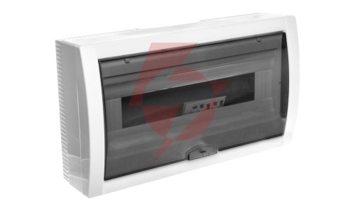 Rozdzielnica Natynkowa 1-Rzędowa 18-Modułowa IP40 Drzwi Transparentne 90912118 Viko by Panasonic