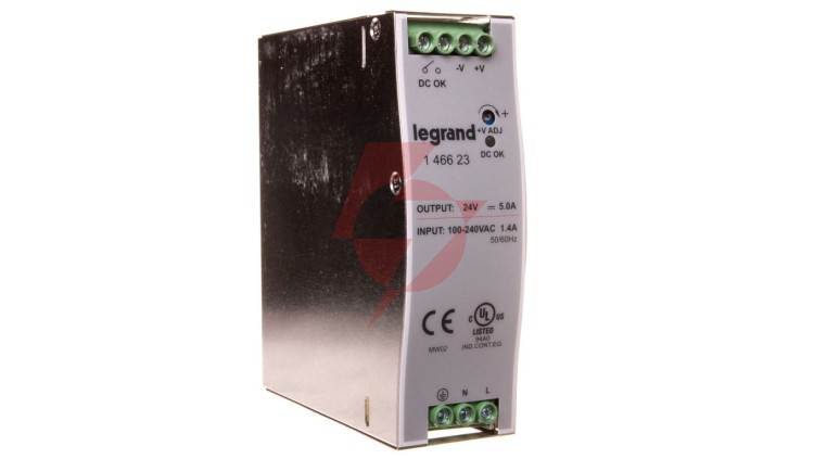 Zasilacz stabilizowany 1-fazowy 240V/24V 5A 146623