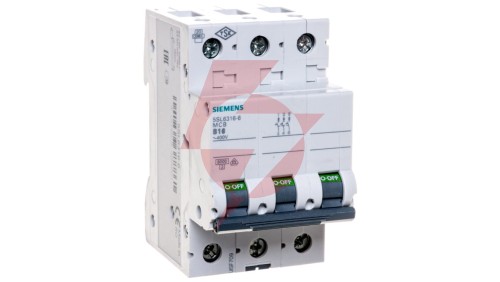 Wyłącznik nadprądowy 3P B 16A 6kA AC SENTRON 5SL6316-6