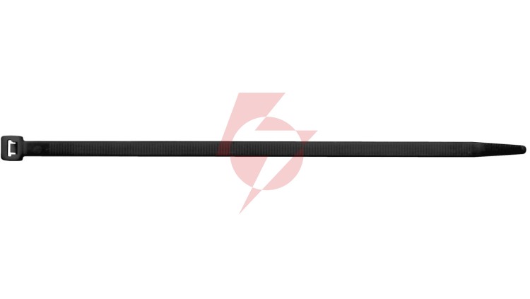 Opaska kablowa czarna OPK 4,8-250-C /100szt./