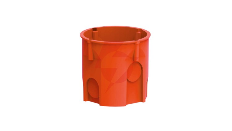 Puszka podtynkowa 60mm głęboka czerwona PK-60/60 0206-50 /60szt./