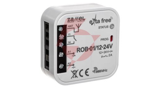 Radiowy odbiornik bramowy ROB-01/12-24V EXF10000039