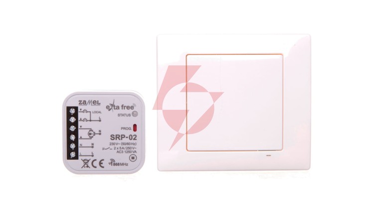 Zestaw sterowania bezprzewodowego (RNK02+SRP02) RZB-03 EXF10000073