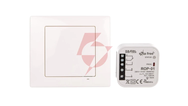 Zestaw sterowania bezprzewodowego (RNK02+ROP01) RZB-01 EXF10000069