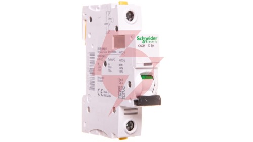Wyłącznik nadprądowy 1P C 2A 10kA AC iC60H-C2 Acti9 A9F07102