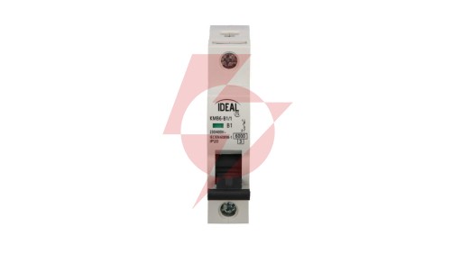 Wyłącznik nadprądowy 1P B 1A 6kA AC KMB6-B1/1 VDE 23175