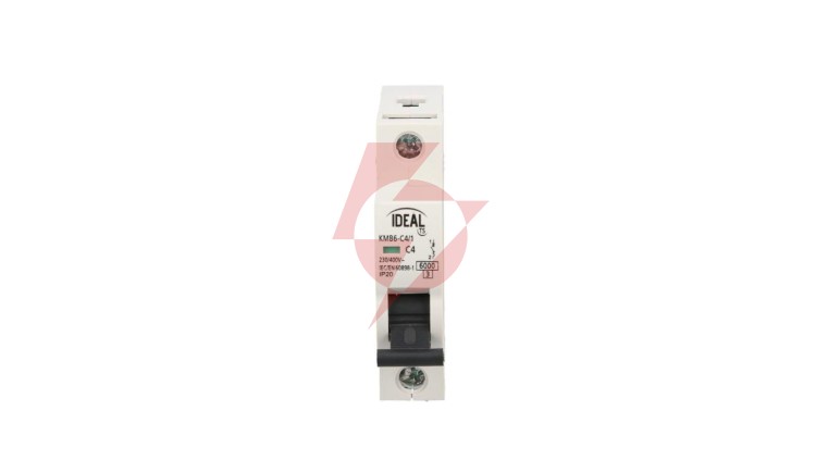 Wyłącznik nadprądowy 1P C 4A 6kA AC KMB6-C4/1 VDE 23161