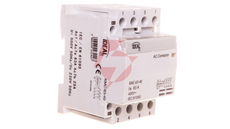 Stycznik modułowy 63A 4Z 0R 230V AC KMC-63-40 23242