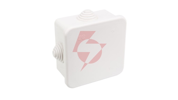 FAST-BOX Puszka hermetyczna n/t 80x80x42mm pusta IP55 biała 0242-00