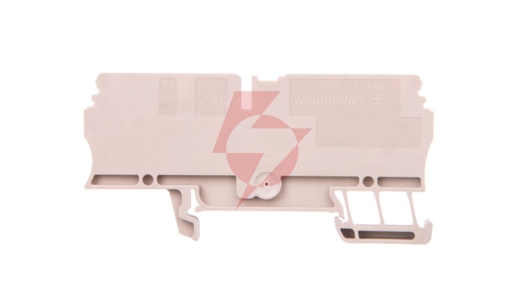 Złączka szynowa 4-przewodowa 2,5mm2 beżowa Ex ZDU 2.5/4AN 1608570000 /100szt./