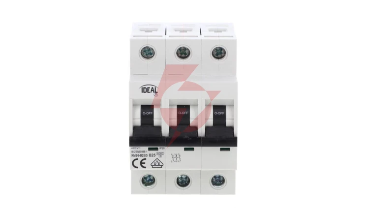 Wyłącznik nadprądowy 3P B 25A 6kA AC KMB6-B25/3 VDE 23153