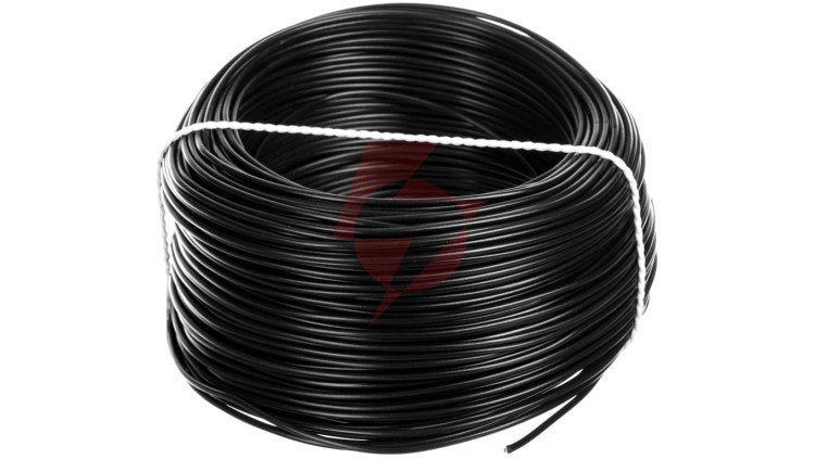 Przewód instalacyjny H05V-K (LgY) 0,75 czarny /100m/