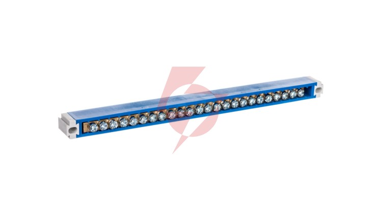 Listwa N 22-zaciski niebieska ERP-N2 /do rozdzielnic ERP/ 001101282