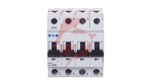 Wyłącznik nadprądowy 4P C 10A 15kA AC FAZ C10/4 279057