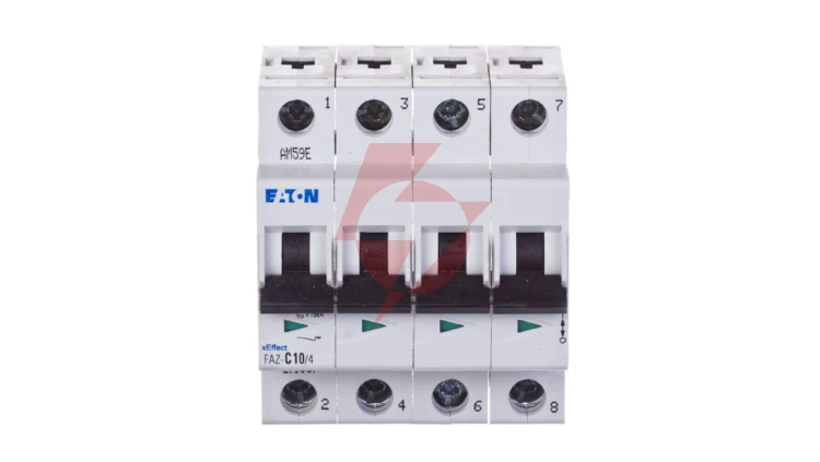 Wyłącznik nadprądowy 4P C 10A 15kA AC FAZ C10/4 279057