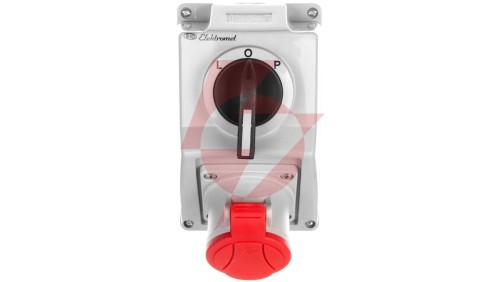 Zestaw instalacyjny z rozłącznikiem L-O-P 1x32A 4P 400V C32-48 IP-54 974003
