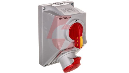 Zestaw instalacyjny z gniazdem 4P (0-I) 16A IP54 C16-18 971601