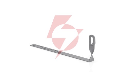 Uchwyt pod dachówkę L-330mm H-100mm ocynk skręcony z zaczepami 11.2.1/Z OG /91102702/