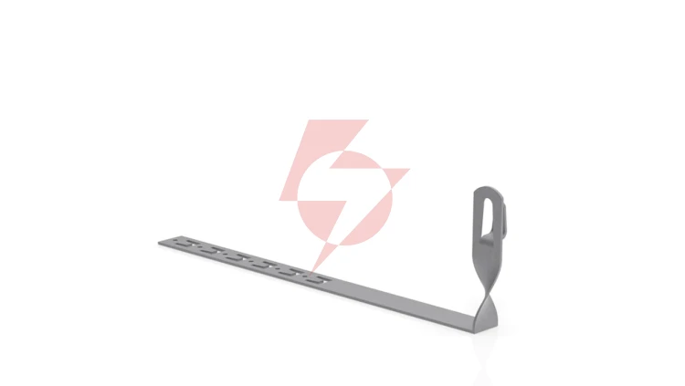 Uchwyt pod dachówkę L-330mm H-100mm ocynk skręcony z zaczepami 11.2.1/Z OG /91102702/