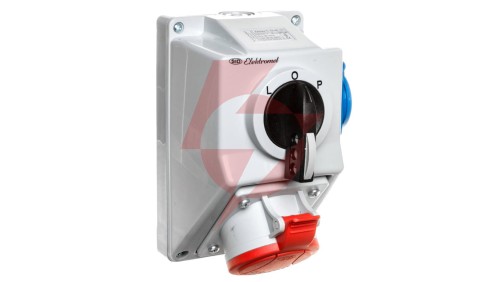 Zestaw instalacyjny z rozłącznikiem L-O-P 1x32A 5P 400V, 1x16A 2P+Z C32-48.1N IP54 974014