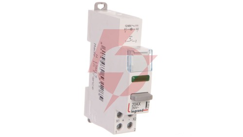 Łącznik modułowy bistabilny z lampką LED 1Z 20A 12/48V AC/DC LP441 412912