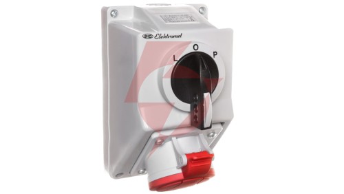 Zestaw instalacyjny z gniazdem 5P L-0-P 32A IP54 C32-48N 974009