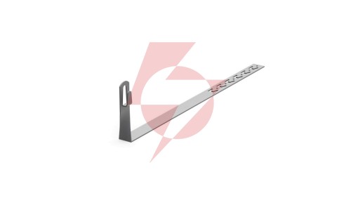 Uchwyt pod dachówkę L-450mm H-100mm ocynk skręcony z zaczepem 11.4.1/Z OG /91102902/