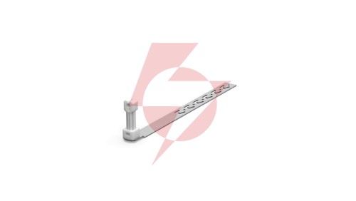 Uchwyt pod dachówkę L-330mm H-150mm ocynk z zaczepami z plastikiem 10.2/Z/P OG /91003702/