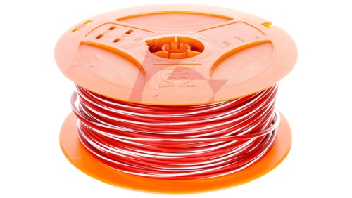 Przewód instalacyjny X07V-K 2,5 czerwony/biały 4522422S /100m/