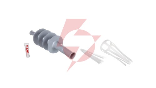 Głowica napowietrzna nasuwana, zestaw na 3 fazy, CAE-F 24kV 70-240, 199195