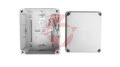 Puszka natynkowa LIGHT 175x151x95 6xM25 4xM40 gładka IP66/67 EL-171