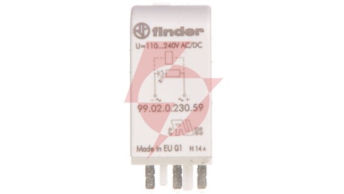 Moduł sygnalizacyjny LED zielony 110-240V AC/DC 99.02.0.230.59