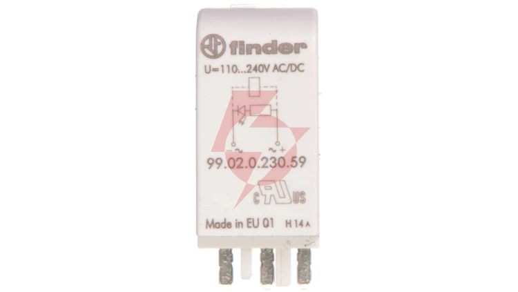 Moduł sygnalizacyjny LED zielony 110-240V AC/DC 99.02.0.230.59