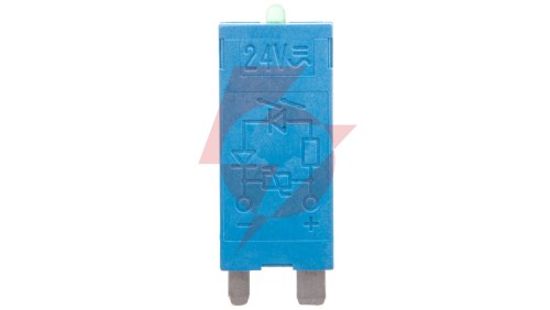 Moduł sygnalizacyjny LED zielony + warystor 6-24V AC/DC 99.01.0.024.98