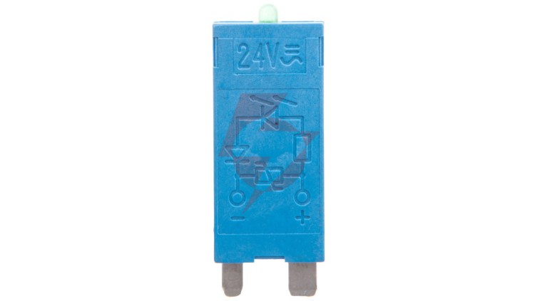 Moduł sygnalizacyjny LED zielony + warystor 6-24V AC/DC 99.01.0.024.98
