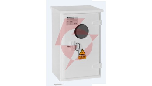 Obudowa z tworzywa na licznik 1 lub 3 fazowy 436x274x230mm biała 1853-00
