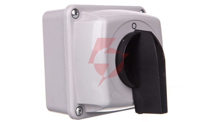 Łącznik krzywkowy 0-I 25A 1P IP44 w obudowie ŁUK E25-53 952552