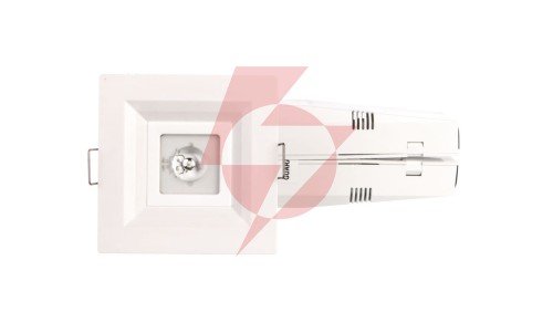 Oprawa awaryjna LOVATO P ECO LED 1W 120lm (opt. otwarta) 3h jednozadaniowa biała LVPO/1W/E/3/SE/X/WH