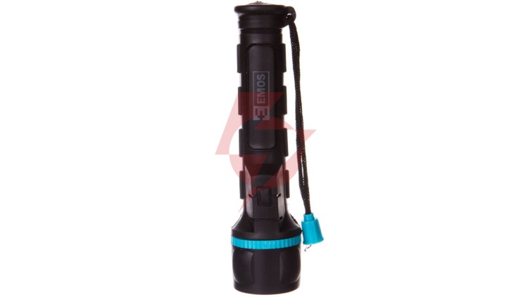 Latarka gumowa LEDx3 15lm 2xAA P3861