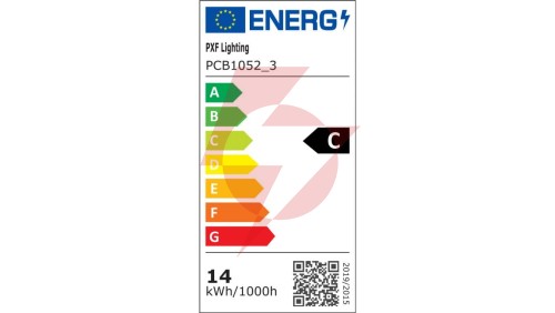 Oprawa ścienna VIP KINKIET IP44 LED 17W 54xLED 3000K szara PX0918220