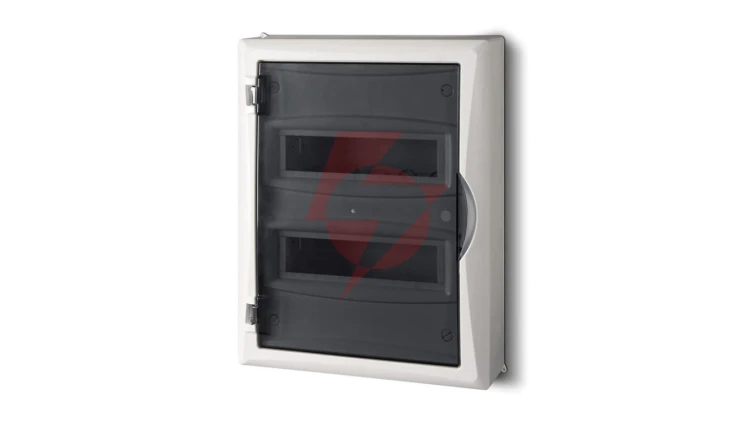 Rozdzielnica modułowa 2x12 n/t ECONOMIC BOX RN 2/24 drzwi transparentne (N+PE) IP40 2505-01