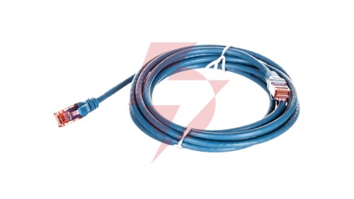 Kabel krosowy (Patch Cord) U/UTP kat.6 niebeski 3m DK-1612-030/B