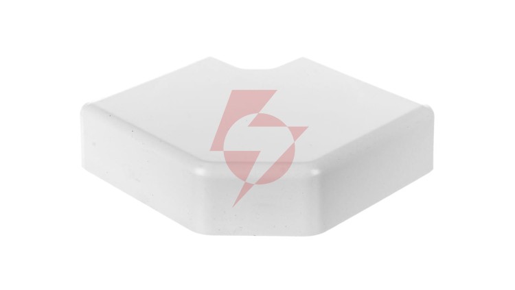 Pokrywa kątowa EKD 100x40mm biała 8513