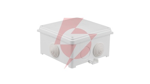 Puszka n/t hermetyczna pusta 118x118x68mm IP55 biała N110x110 35130206