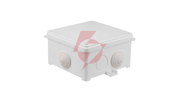 Puszka n/t hermetyczna pusta 118x118x68mm IP55 biała N110x110 35130206