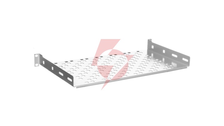 Półka 19 cali 1U głębokość 250mm RAL 7035 19-0046S