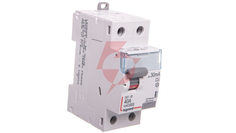 Wyłącznik różnicowoprądowy 2P 40A 0,03A typ A P302 DX3 411555